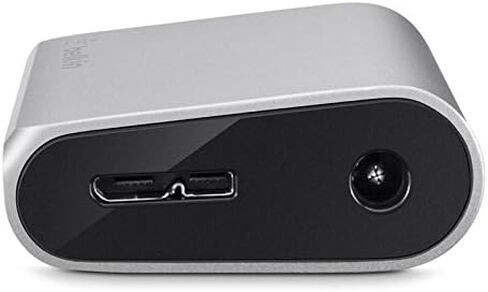 موزع بيلكن ٤ منافذ USB-C مع كابل - أسود (F4U088VF) in Kuwait