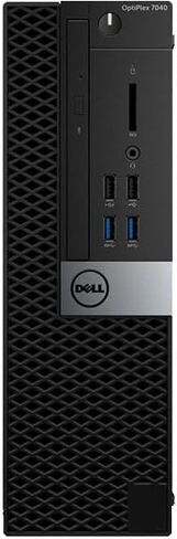 كمبيوتر مكتبي Dell Optiplex 7040 SFF ويندوز 11، Intel Core i5-6500، ذاكرة وصول عشوائي 8 جيجابايت، 256 جيجابايت SSD، لوحة مفاتيح وماوس، HDMI، دعم 4K، كمبيوتر صغير الحجم 7040 (متجدد) in Kuwait