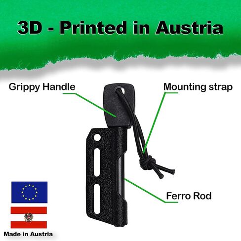 حامل فولاذي من النار لغمد كيديكس مع مجموعة أدوات إطلاق النار، وأساسيات التخييم، ومجموعة النجاة، في الهواء الطلق، وحرف بوش، وغمد السكين، ومشعل حريق صوان المغنيسيوم in Kuwait