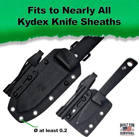 حامل فولاذي من النار لغمد كيديكس مع مجموعة أدوات إطلاق النار، وأساسيات التخييم، ومجموعة النجاة، في الهواء الطلق، وحرف بوش، وغمد السكين، ومشعل حريق صوان المغنيسيوم in Kuwait