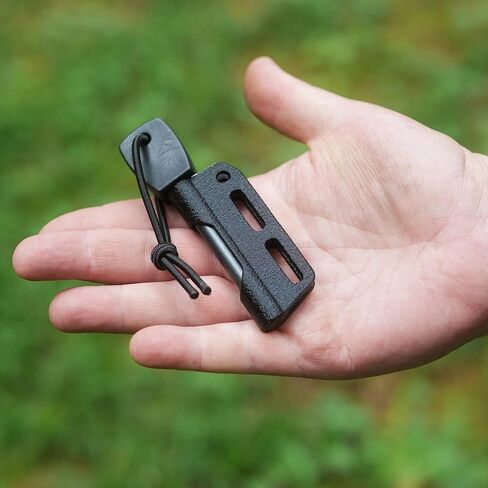 حامل فولاذي من النار لغمد كيديكس مع مجموعة أدوات إطلاق النار، وأساسيات التخييم، ومجموعة النجاة، في الهواء الطلق، وحرف بوش، وغمد السكين، ومشعل حريق صوان المغنيسيوم in Kuwait