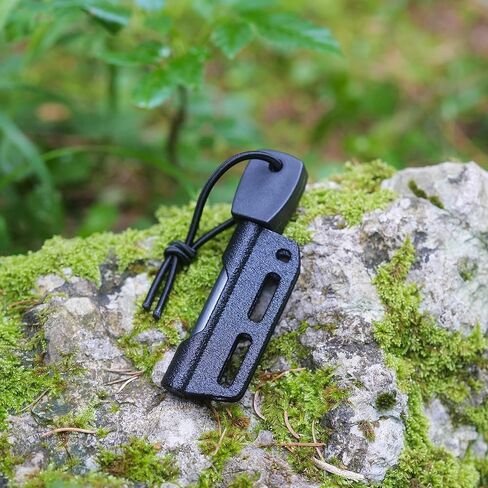 حامل فولاذي من النار لغمد كيديكس مع مجموعة أدوات إطلاق النار، وأساسيات التخييم، ومجموعة النجاة، في الهواء الطلق، وحرف بوش، وغمد السكين، ومشعل حريق صوان المغنيسيوم in Kuwait