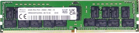 Timetec Hynix Original 32GB KIT(2x16GB) DDR4 3200MHz PC4-25600 Registered ECC 1.2V CL22 288 Pin RDIMM Server Memory Ram Module Upgrade (32GB KIT(2x16GB)) in Kuwait