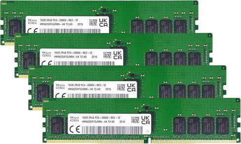 Timetec Hynix Original 32GB KIT(2x16GB) DDR4 3200MHz PC4-25600 Registered ECC 1.2V CL22 288 Pin RDIMM Server Memory Ram Module Upgrade (32GB KIT(2x16GB)) in Kuwait
