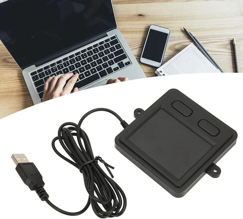 Dioche Laptop TouWired USB Touchpad - High Sensitivity Portable Trackpad for Laptop & Desktop - 2 Design - Perfect for Home & Office Use in Saudi Arabia