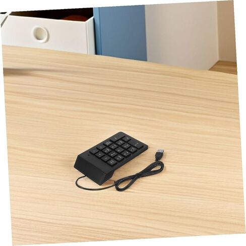 BESPORTBLE 2 قطعة لوحة مفاتيح رقمية USB 18 مفتاحًا لوحة أرقام لأجهزة الكمبيوتر المحمول والكمبيوتر الشخصي والمحاسبة المالية المحمولة وسلكية USB وملحقات لوحة المفاتيح in Kuwait