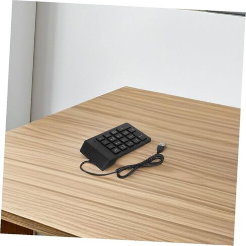 BESPORTBLE 2 قطعة لوحة مفاتيح رقمية USB 18 مفتاحًا لوحة أرقام لأجهزة الكمبيوتر المحمول والكمبيوتر الشخصي والمحاسبة المالية المحمولة وسلكية USB وملحقات لوحة المفاتيح in Kuwait
