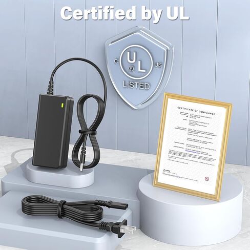 سلك طاقة الشاحن لطابعة ملصقات Dymo 400 4XL 450 5XL 550,24V UL مزود طاقة لطابعة الملصقات الحرارية المزدوجة Turbo Duo من Dymo 1752264 153434 93089 LabelWriter in Kuwait