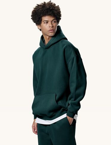Gihuo Men Hoodie Men's Fleece Hooded Pullover Sweatshirts in Saudi Arabia