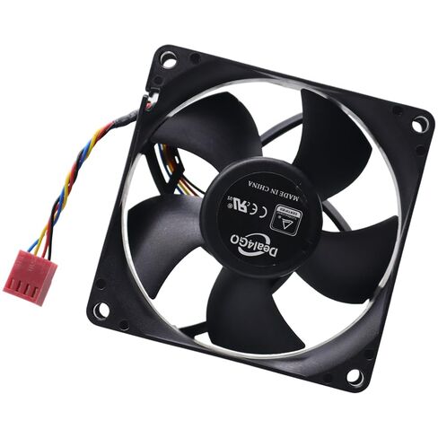 Deal4GO 8CM 4-pin Chassis Cooling Fan W52D3 7G45T Replacement for Dell Optiplex 7050 5050 3050 3070 Inspiron 3470 3471 SFF MFF in Saudi Arabia