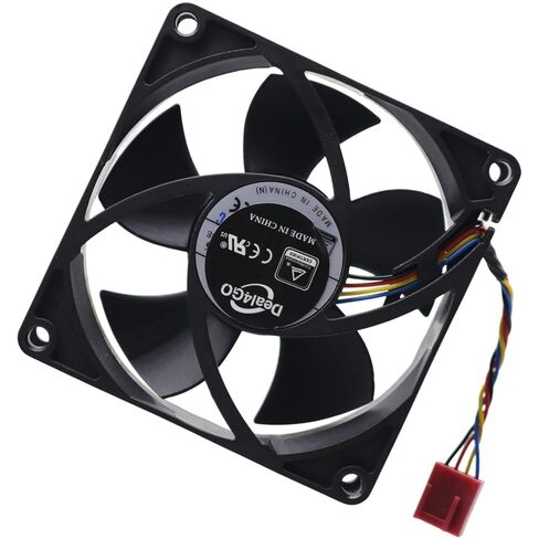 Deal4GO 8CM 4-pin Chassis Cooling Fan W52D3 7G45T Replacement for Dell Optiplex 7050 5050 3050 3070 Inspiron 3470 3471 SFF MFF in Saudi Arabia