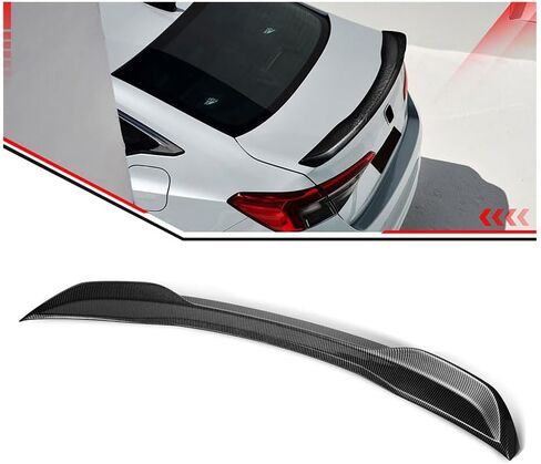 Rear Trunk Spoiler Wing Spoilers for Cars Compatible with Honda 11th Gen Civic Sedan 2022 2023 2024 2025,Carbon Fiber in Saudi Arabia