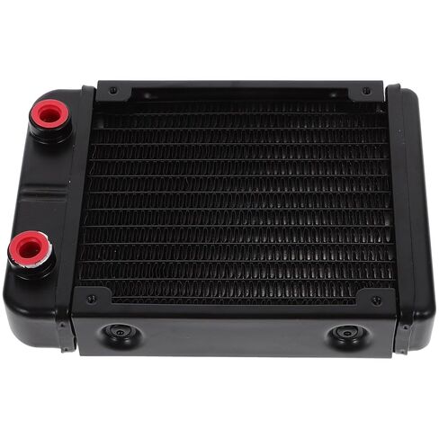 MERRYHAPY Water Cooling Radiator 120mm Aluminum PC Radiator with G1/4 Thread, Gpu Liquid Cooler Compatible for Computer and Electric Motorcycle Cooling Systems in Saudi Arabia
