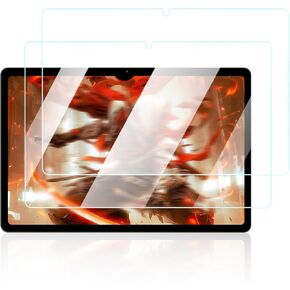 واقي شاشة لجهاز Tylvx 10.1 بوصة 2 في 1 اللوحي Android Tablet، مضاد للخدش 9H صلابة اللمس الحساسة 2.5D حواف مستديرة خالية من الفقاعات سهلة التركيب، عبوتان. in Kuwait