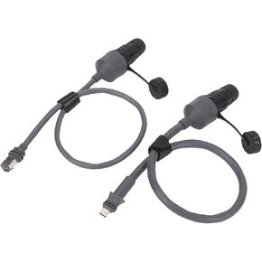 Generic محول إيثرنت SPX إلى RJ45 كابل مقرنة عالية السرعة 1200 ميجابت في الثانية IP68 التوصيل والتشغيل لهوائي المؤسسة إلى جهاز التوجيه 24AWG النحاس العاري in Kuwait