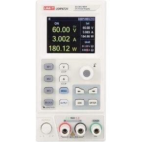 UNI-T UDP6721 180W DC Switching Power Supply 60V / 8A، مصدر طاقة المقعد، قناة واحدة، شاشة TFT LCD 2.8 بوصة، حجم صغير، وحدة واحدة in Kuwait