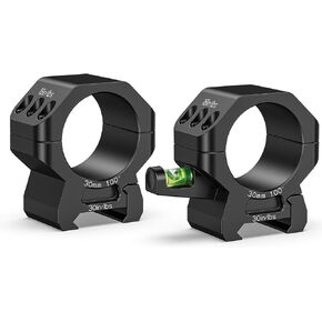 CVLIFE 30mm Scope Rings - Precision Scope Mount with Integrated Level Bubble for Picatinny and More Rails - 2 Pieces in Kuwait