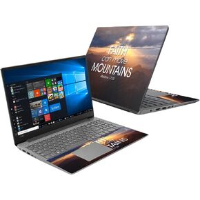 غلاف MightySkins متوافق مع Lenovo Ideapad 530S 14" (2018) - Move Mountains | غطاء ملتف من الفينيل واقٍ ومتين وفريد ​​من نوعه | سهل التطبيق والإزالة وتغيير الأنماط | صنع في الولايات المتحدة الأمريكية in Kuwait