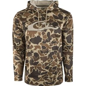 سترة بقلنسوة Drake Waterfowl Camo Performance للمدرسة القديمة - مقاس صغير in Saudi Arabia