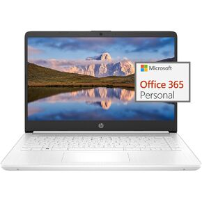 HP 14" Ultral Light Laptop for Students and Business, Intel Quad-Core N4120, 8GB RAM, 64GB eMMC, Webcam, HDMI, WiFi, USB-A&C, Win 11 S (Renewed) in Kuwait