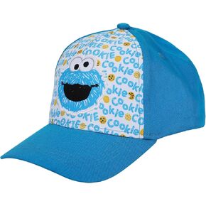 قبعة بيسبول زرقاء تقليدية قابلة للتعديل للأطفال من Sesame Street Plush Cookie Monster in Saudi Arabia
