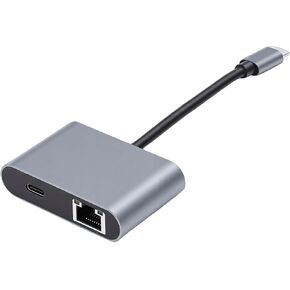 محول USB C إلى Ethernet 2.5G، محول شبكة من النوع C RJ45 مع شحن توصيل الطاقة، التوصيل والتشغيل لجهاز Ultrabook، يفوز بـ 10/11 in Kuwait