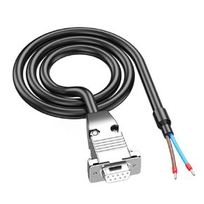 Fast Speed DB9port Serials Cable Metal Housing Communication Line Metal Texture for Computer Industrial Data Control in Kuwait