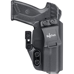 IWB Kydex Holster Compatible with Ruger Security 9, Waistband Carry Holster for Ruger Security 9 Holster - Adj. Cant Retention, Cover Mag-Button in Saudi Arabia