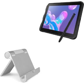 حامل وحامل BoxWave متوافق مع هاتف Samsung Galaxy Tab Active Pro - حامل ألومنيوم VersaView، محمول، رؤية متعددة الزوايا، قوي in Saudi Arabia