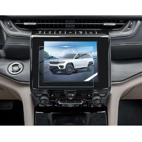 BIBIBO for 2025 Jeep Grand Cherokee L Screen Protector 2021-2025 2026 Jeep Grand Cherokee L (Laredo/Altitude) 8.4" Touchscreen Tempered Glass 2025 Grand Cherokee L Accessories in Kuwait