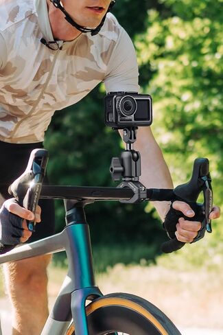 FANAUE Action Camera محول كرة عالمي مع قاعدة تثبيت على شكل حرف U، مقاس B مقاس 1 بوصة متوافق مع Gopro Hero Series/AKASO/DJI/كاميرا الحركة in Saudi Arabia