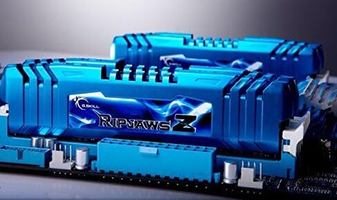مجموعة ذاكرة G.Skill 32GB DDR3 2400MHz PC3-19200 RipjawsZ CL11 1.65V رباعية القنوات (4X 8GB) in Saudi Arabia