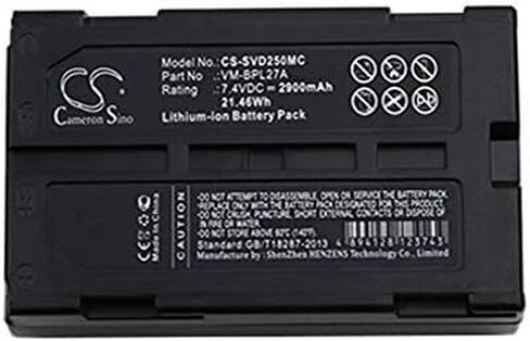 بطارية بديلة لشركة هيتاشي VM-645LA VM-945LA VM-D865 VM-D865LA VM-D865LE JVC GR-DLS1U GR-DV9000 GR-DVL GR-DVL9000 GR-DVL9000U الجزء رقم M-BPL30 VM-BPL13 VM-BPL13A VM-BPL13J in Kuwait