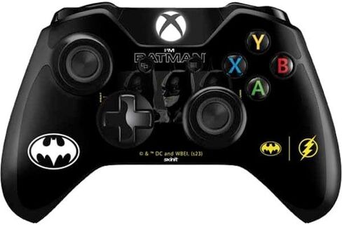 Skinit Decal Gaming Skin Compatible with Xbox One Controller - Officially Licensed Warner Bros The Flash Movie: I am Batman Past to Future Design in Saudi Arabia