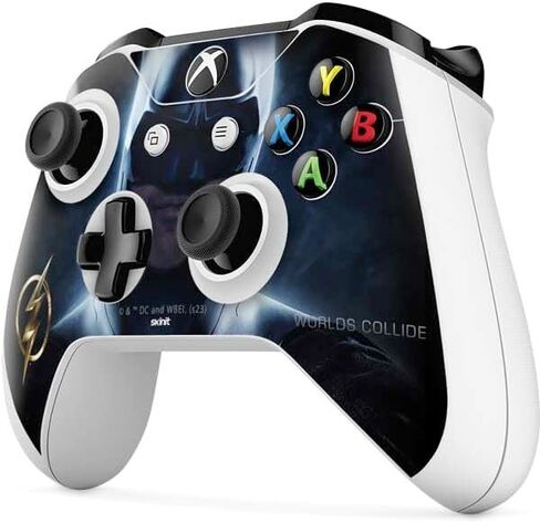 Skinit Decal Gaming Skin Compatible with Xbox One S Controller - Officially Licensed Warner Bros The Flash Movie: Batman Poster Design in Saudi Arabia