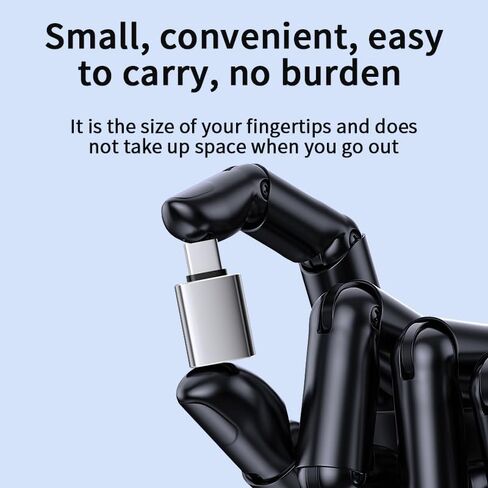 USB 3.0 to USB-C Adapter UK, 5Gbps High-Speed OTG Converter, Compact Aluminium Type-C Male to USB-A Female for Android Phone, Laptop, MacBook, PC – 2 Pack in Saudi Arabia