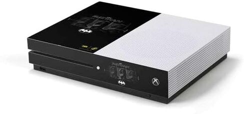غلاف Skinit المخصص للألعاب متوافق مع وحدة تحكم Xbox One S - مرخص رسميًا من Warner Bros The Flash Movie: I am Batman Past to Future Design in Saudi Arabia