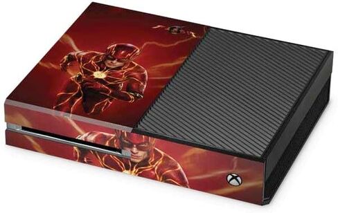 Skinit Decal Gaming Skin Compatible with Xbox One Console - Officially Licensed Warner Bros The Flash Movie: The Fastest Man Alive Design in Saudi Arabia