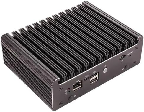جهاز جدار الحماية Pentium Processor 6405U Mini PC، 2 Core و4 Thread، i226V x4 2.5GbE LAN، فتحة M.2 WiFi، 1*M.2 2280,2*SATA3.0، DDR4-2133/2140 (بدون ذاكرة وصول عشوائي ولا SSD) in Kuwait