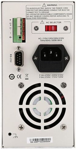 UNI-T UDP6721 180W DC Switching Power Supply 60V / 8A، مصدر طاقة المقعد، قناة واحدة، شاشة TFT LCD 2.8 بوصة، حجم صغير، وحدة واحدة in Kuwait