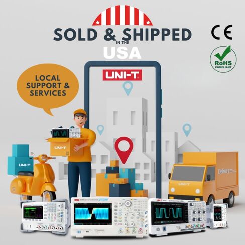 UNI-T UDP6721 180W DC Switching Power Supply 60V / 8A، مصدر طاقة المقعد، قناة واحدة، شاشة TFT LCD 2.8 بوصة، حجم صغير، وحدة واحدة in Kuwait