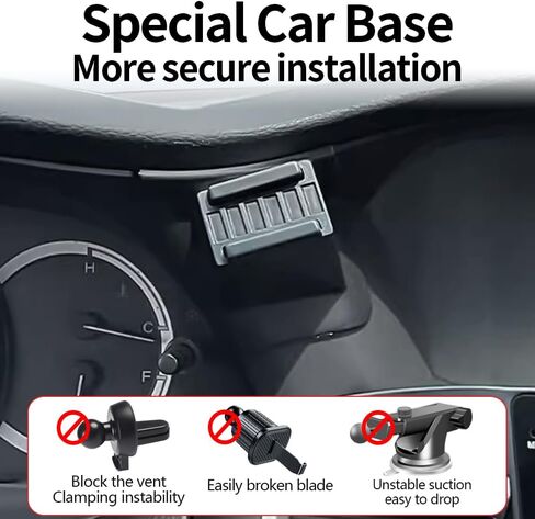 Car Magnetic Phone Mount for Honda Accord 2013 2014 2015 2016 2017 Auto Interior Accessories Best Cellphone Holder Fast 15W Wireless Charger Cell Phones Charging Screen Stand Vehicle Accessory in Saudi Arabia