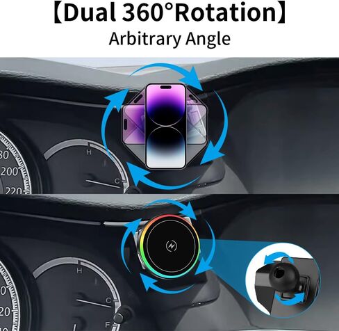 Car Magnetic Phone Mount for Honda Accord 2013 2014 2015 2016 2017 Auto Interior Accessories Best Cellphone Holder Fast 15W Wireless Charger Cell Phones Charging Screen Stand Vehicle Accessory in Saudi Arabia