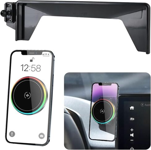 Car Magnetic Phone Mount for Honda Accord 2013 2014 2015 2016 2017 Auto Interior Accessories Best Cellphone Holder Fast 15W Wireless Charger Cell Phones Charging Screen Stand Vehicle Accessory in Saudi Arabia