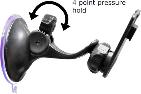 Navitech Dash Camera Adjustable Rotating Suxction Cup Mount Compatible with The TOGUARD Dash Cams in Saudi Arabia