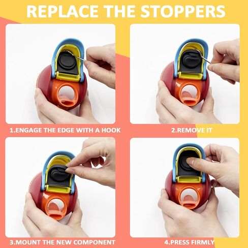 5 قطع سدادة بديلة من السيليكون و5 قطع حلقة دائرية لـ Owala FreeSip 16/19/24/25/32/40 أونصة، قطع غيار لزجاجة المياه خالية من مادة BPA (رمادي) in Kuwait