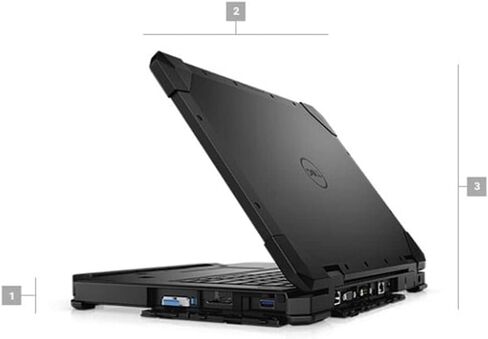 الكمبيوتر المحمول Dell Latitude Rugged 5420 الذي يعمل باللمس | 14 بوصة 1920x1080 FHD | Core i7-8650U - محرك أقراص ثابتة SSD سعة 1 تيرابايت - ذاكرة وصول عشوائي 32 جيجابايت - AMD Radeon RX 540 | 4 نوى @ 4.2 جيجا هرتز - 4 جيجابايت GDDR5 Win 11 Pro أسود (متجد in Kuwait