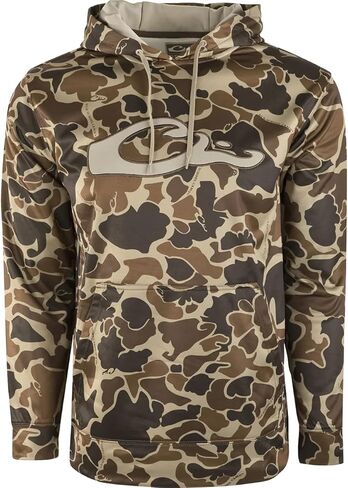 سترة بقلنسوة Drake Waterfowl Camo Performance Old School - مقاس XL in Saudi Arabia