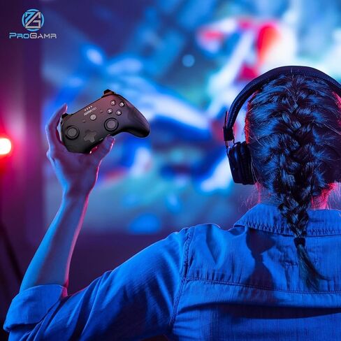 ProGAMR Bluetooth Controller for Gaming - Rechargeable with Detachable Phone Clip, Compatible with Windows, Android, PC in Saudi Arabia