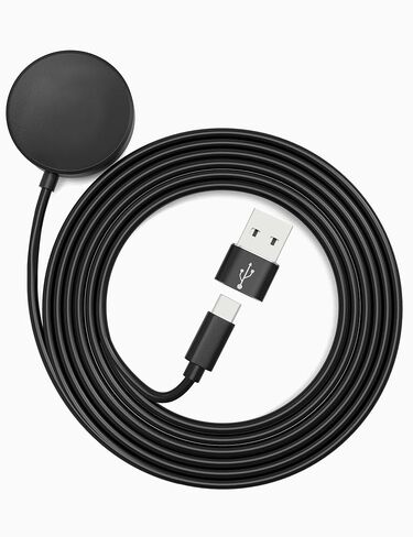 Sinoacc 1-Pack for Samsung Watch Charger Compatible with Galaxy Watch 8/8 Classic/Ultra/7/6/6 Classic/5/5 Pro/4/4 Classic/3/Active 2/1/Fe 3.3Ft USB A Type C Magnetic Fast Charging Cable Dock in Saudi Arabia